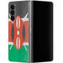 Kenya Flag Distressed Galaxy Z Fold4 5G Skin