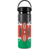 Kenya Flag Distressed Hydro Flask 20oz Wide Mouth Skin