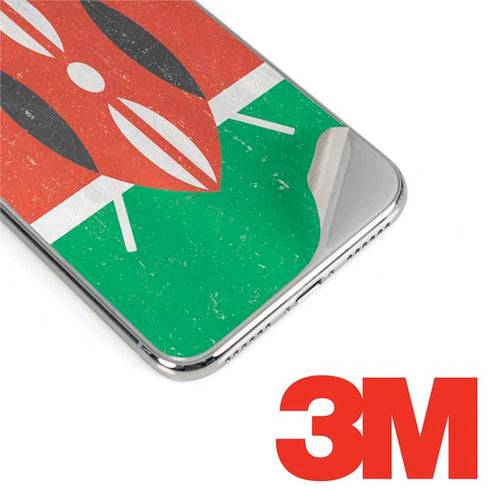Kenya Flag Distressed iPhone 11 Pro Max Skin