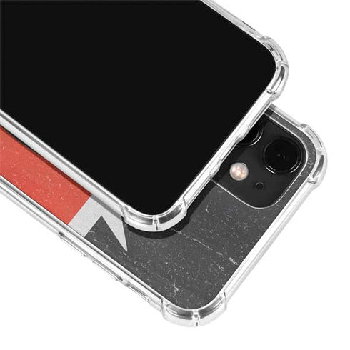 Kenya Flag Distressed iPhone 12 Clear Case