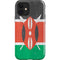 Kenya Flag Distressed iPhone 12 Impact Case
