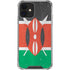 Kenya Flag Distressed iPhone 12 Mini Clear Case