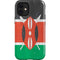 Kenya Flag Distressed iPhone 12 Mini Impact Case
