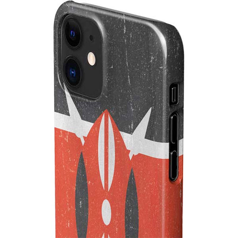 Kenya Flag Distressed iPhone 12 Mini Lite Case