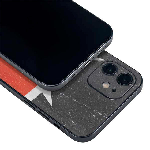 Kenya Flag Distressed iPhone 12 Mini Skin