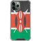 Kenya Flag Distressed iPhone 12 Pro Clear Case