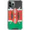 Kenya Flag Distressed iPhone 12 Pro Max Clear Case