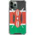 Kenya Flag Distressed iPhone 12 Pro Max Clear Case