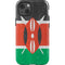 Kenya Flag Distressed iPhone 13 Impact Case