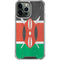Kenya Flag Distressed iPhone 13 Pro Max Clear Case