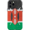 Kenya Flag Distressed iPhone 13 Pro Max Impact Case