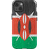 Kenya Flag Distressed iPhone 15 Impact Case