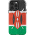 Kenya Flag Distressed iPhone 15 Pro Impact Case