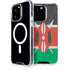 Kenya Flag Distressed iPhone 14 Pro MagSafe Case
