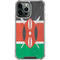 Kenya Flag Distressed iPhone 15 Pro Max Clear Case