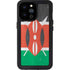 Kenya Flag Distressed iPhone 14 Pro Max Waterproof Case