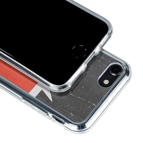 Kenya Flag Distressed iPhone SE (2nd & 3rd Gen) Clear Case