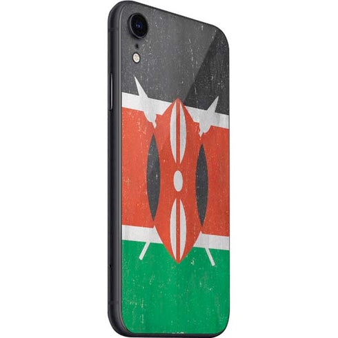 Kenya Flag Distressed iPhone SE (2nd & 3rd Gen) Skin