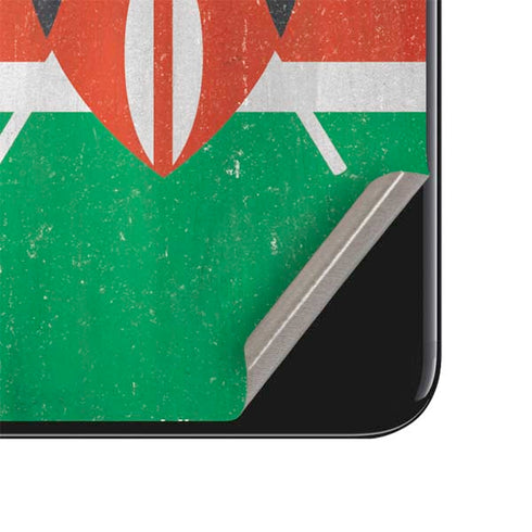 Kenya Flag Distressed iPhone SE (2nd & 3rd Gen) Skin
