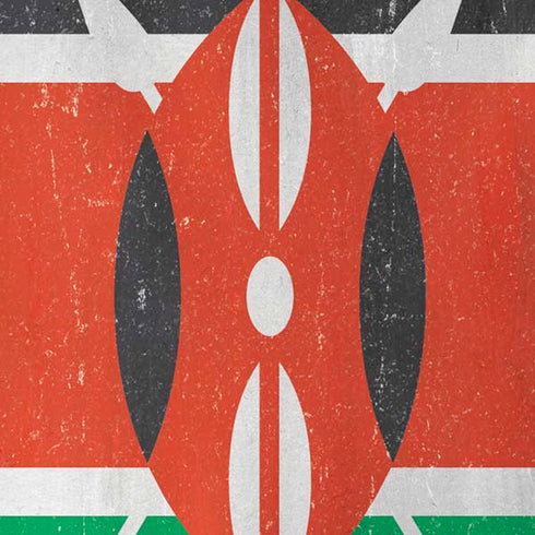 Kenya Flag Distressed iPhone XR Skin