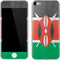 Kenya Flag Distressed Apple iPod Skin