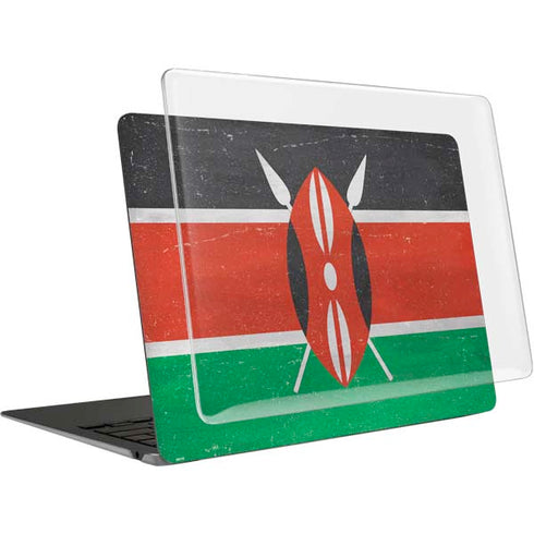 Kenya Flag Distressed MacBook Air 13in (2020) Case plus Skin