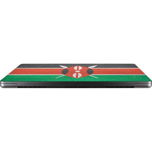 Kenya Flag Distressed MacBook Pro 14in (2021-24) Skin