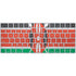 Kenya Flag Distressed Magic Keyboard Skin
