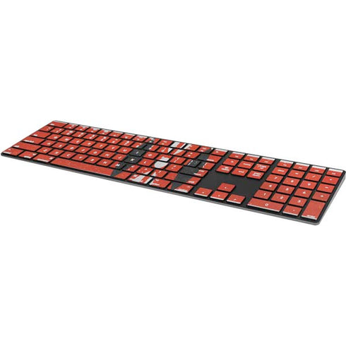 Kenya Flag Distressed Magic Keyboard with Numeric Keypad Skin