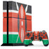 Kenya Flag Distressed PS4 Console and Controller Bundle Skin