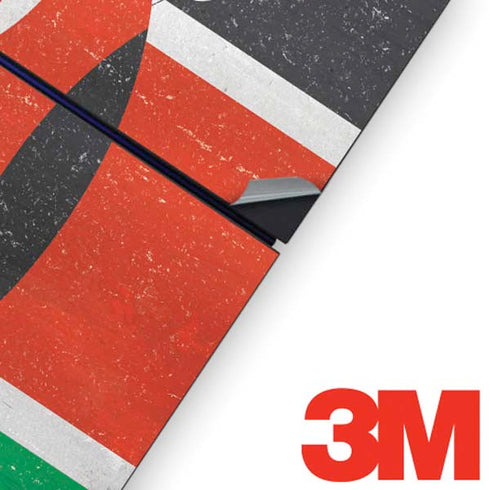 Kenya Flag Distressed PS4 Console Skin