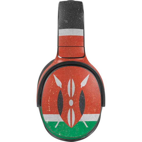 Kenya Flag Distressed Skullcandy Venue Skin