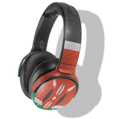 Kenya Flag Distressed Skullcandy Venue Skin