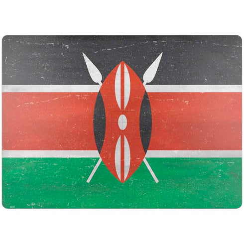 Kenya Flag Distressed Surface Laptop 4 15in Skin