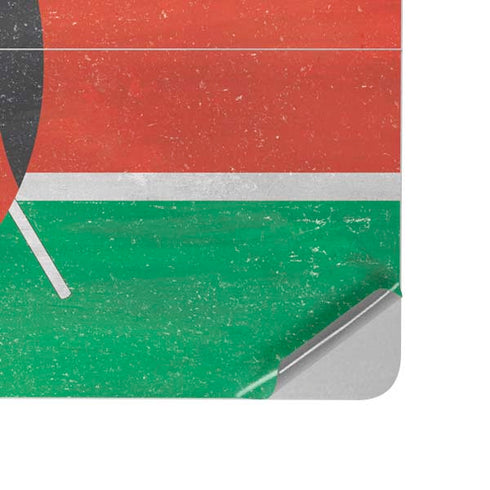 Kenya Flag Distressed Surface Laptop Studio Skin