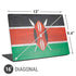 Kenya Flag Distressed Universal Laptop 16in (13 x 9.4in) Skin