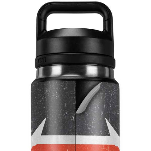 Kenya Flag Distressed YETI Rambler 26oz Bottle Skin