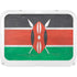 Kenya Flag Distressed YETI Tundra 35 Hard Cooler Skin