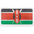 Kenya Flag Distressed YETI Tundra 75 Hard Cooler Skin