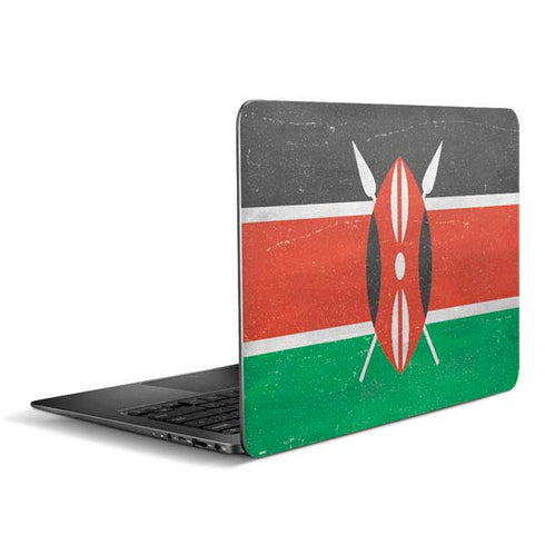 Kenya Flag Distressed Zenbook UX305FA 13.3in Skin