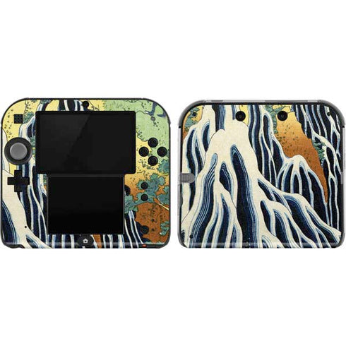 Hiroshige Kirifuri Falls in Kurokawa Mountain Nintendo 2DS Skin