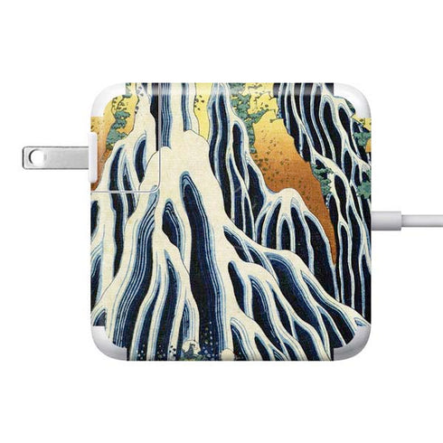 Kirifuri Falls in Kurokawa Mountain by Hokusai 85W Power Adapter (15 and 17 inch MacBook Pro Charger) Skin