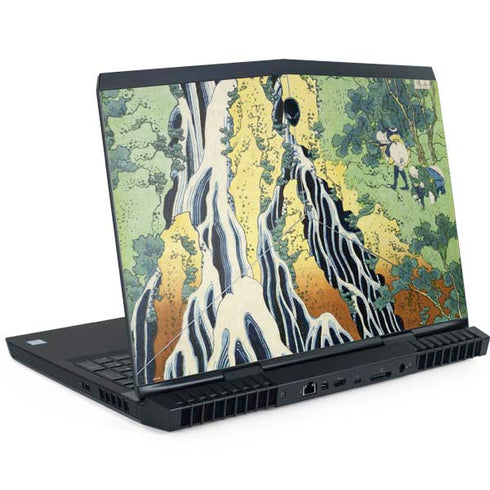 Kirifuri Falls in Kurokawa Mountain by Hokusai Dell Alienware Skin