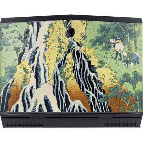 Kirifuri Falls in Kurokawa Mountain by Hokusai Dell Alienware Skin