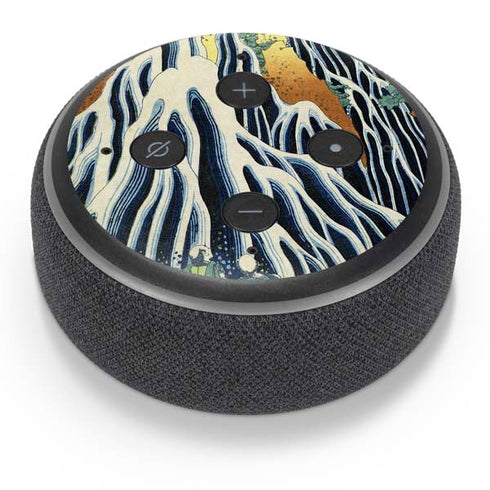 Hiroshige Kirifuri Falls in Kurokawa Mountain Amazon Echo Dot Skin