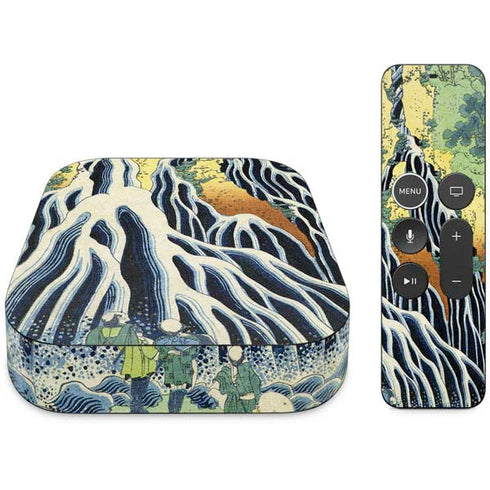 Hiroshige Kirifuri Falls in Kurokawa Mountain Apple TV Skin
