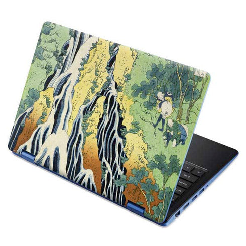 Hiroshige Kirifuri Falls in Kurokawa Mountain Aspire R11 11.6in Skin