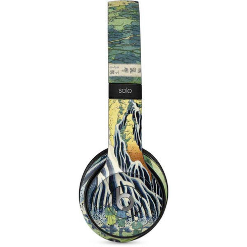 Hiroshige Kirifuri Falls in Kurokawa Mountain Beats Solo 2 Wired Skin