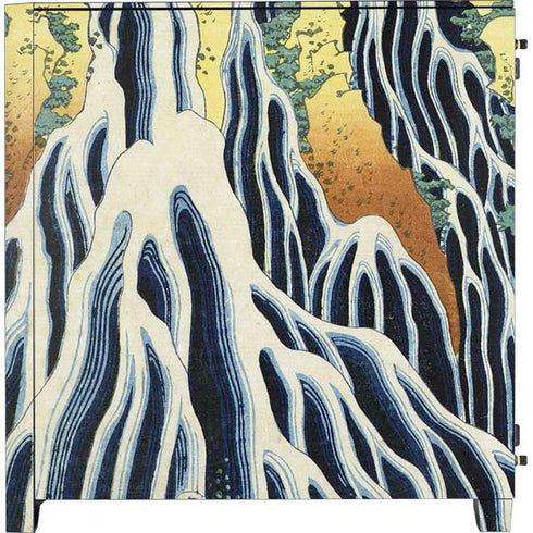 Hiroshige Kirifuri Falls in Kurokawa Mountain Corsair 4000D Tempered Glass Mid-Tower ATX Case Skin