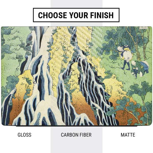 Hiroshige Kirifuri Falls in Kurokawa Mountain Dell Vostro Skin